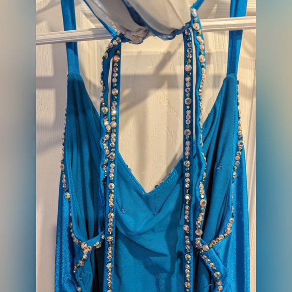 💙 FLO KERR 💙 Authentic/Vintage Ballroom Dress - Picture 6 of 15